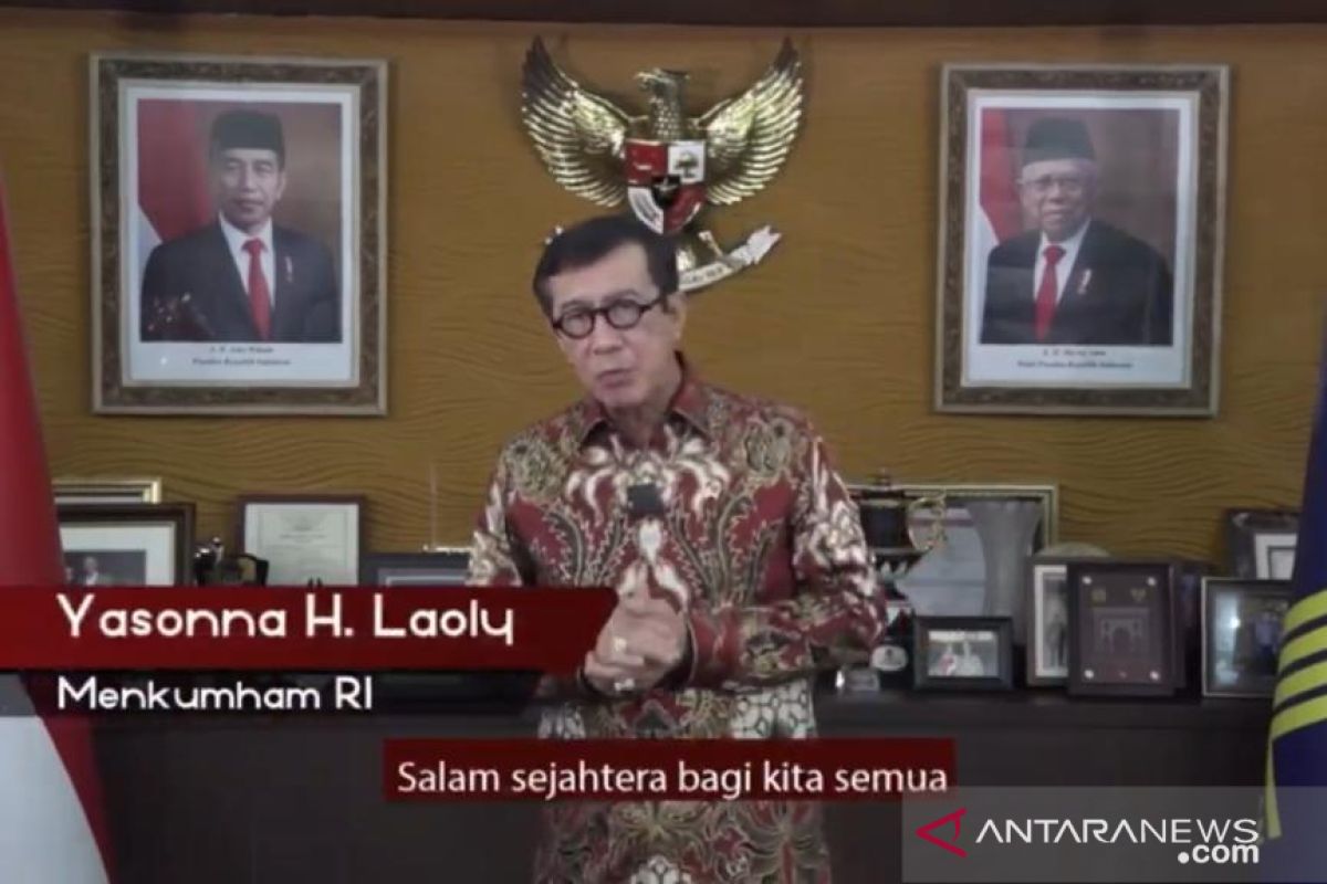 Kemenkumham beri remisi kepada anak berhadapan dengan hukum