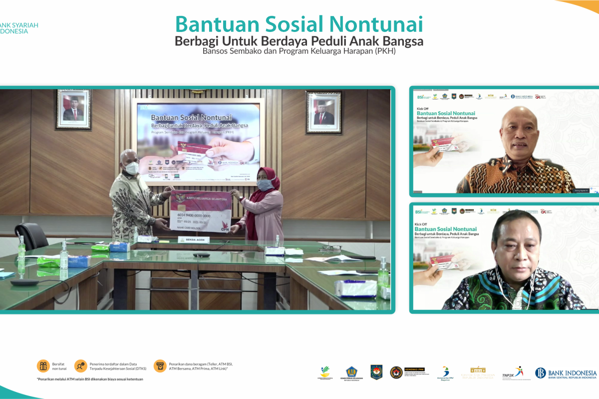 BSI salurkan bantuan sosial nontunai sebanyak 574 ribu KPM di Aceh