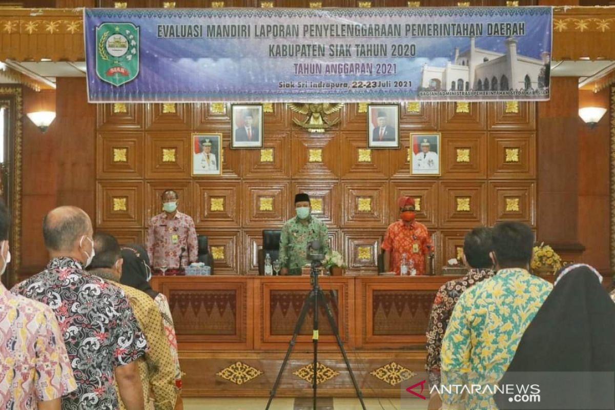 Ditjen Otda lakukan evaluasi penyelenggaraan Pemkab Siak 2020