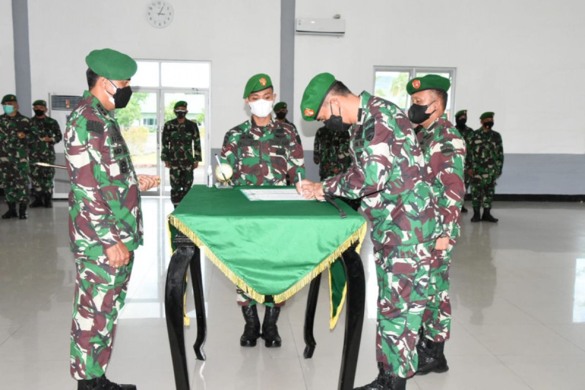 Letkol Inf Martky Jaya Peranginangin jabat Dandim Nias