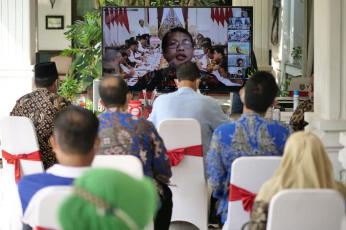 Pemkot Madiun laporkan capaian tata kelola pemerintahan kepada KPK