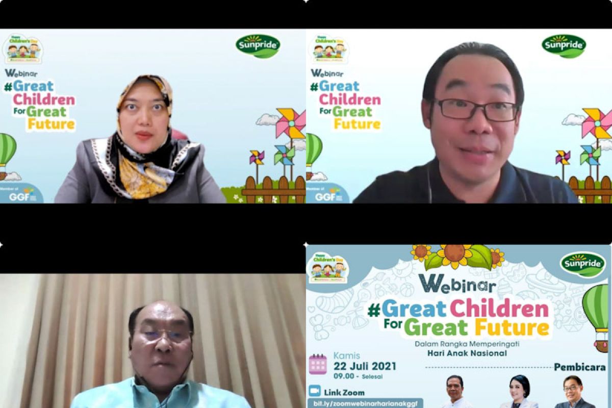 GGF gelar webinar "Great Children for Great Future"