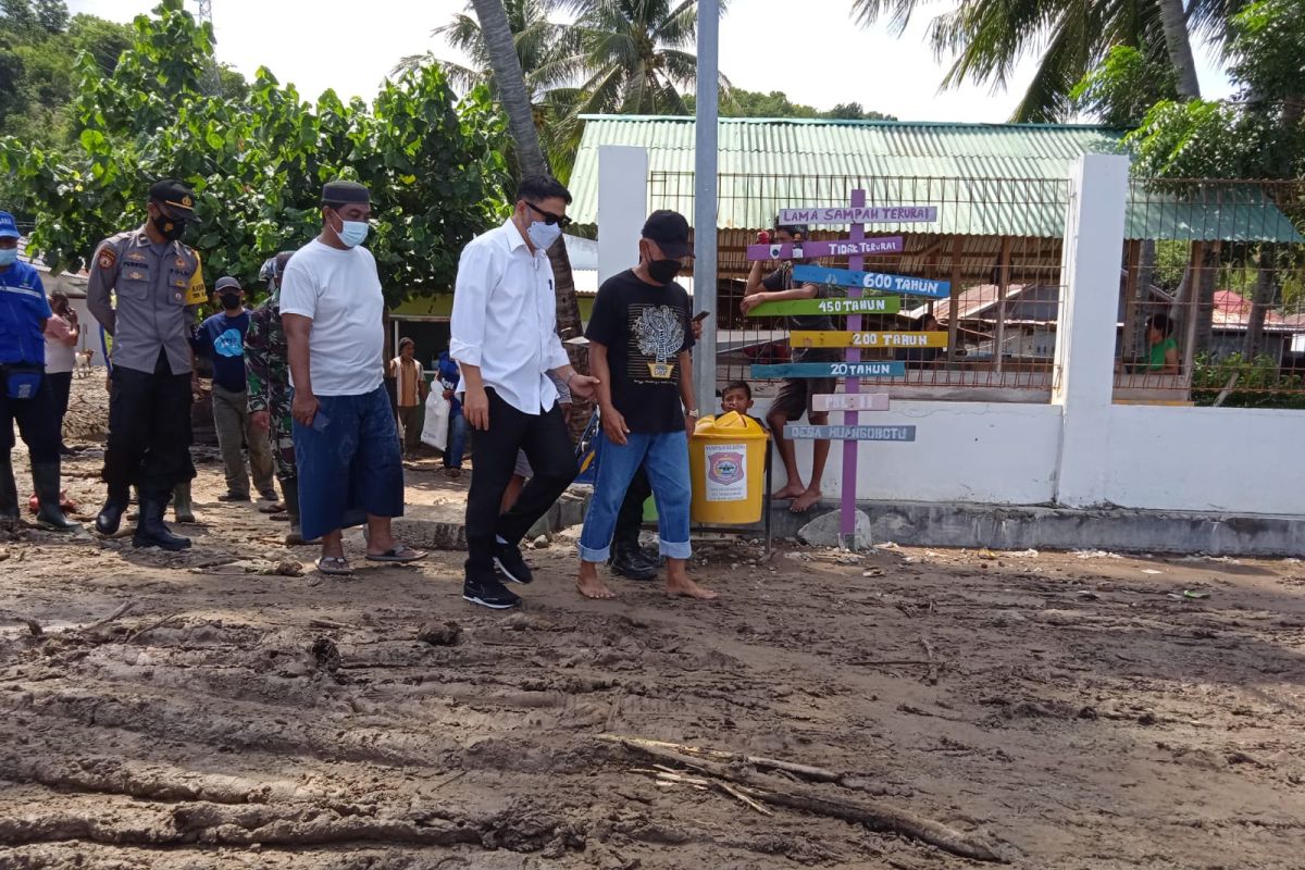 Bupati Hamim tinjau lokasi banjir di Kabila Bone