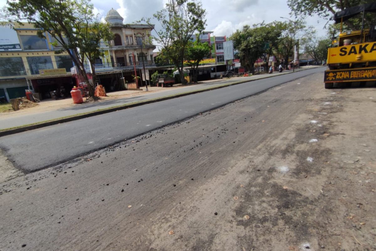 Tujuh ruas jalan kabupaten di Sumsel beralih status