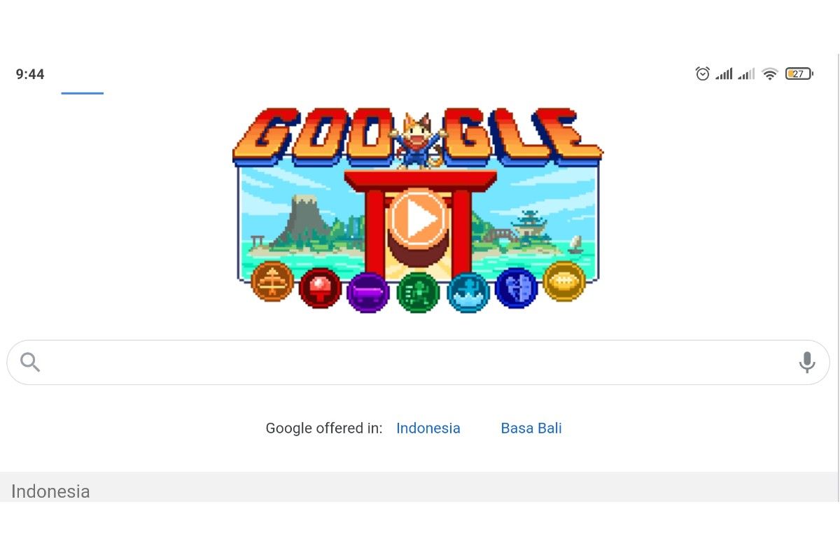 Game Champion Island tersedia gratis di Google Doodle - ANTARA News