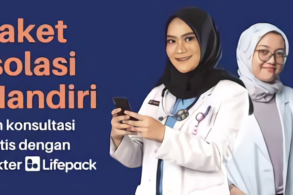 Lifepack beri kemudahan pasien isolasi mandiri