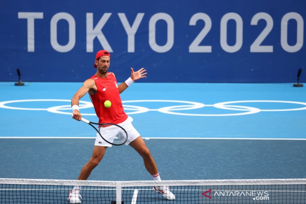 Djokovic, Osaka melaju di Olimpiade ketika para unggulan putri tumbang