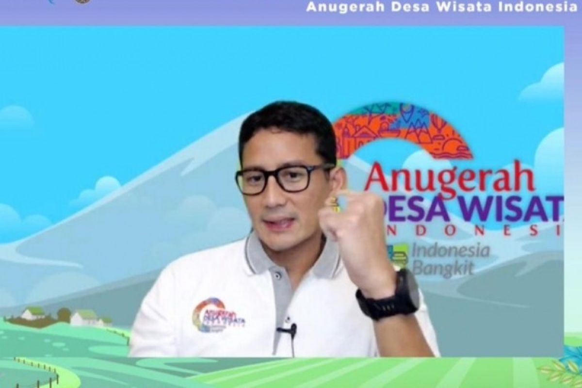 Menparekraf Sandiaga Uno dorong desa wisata pulihkan ekonomi lewat ADWI 2021