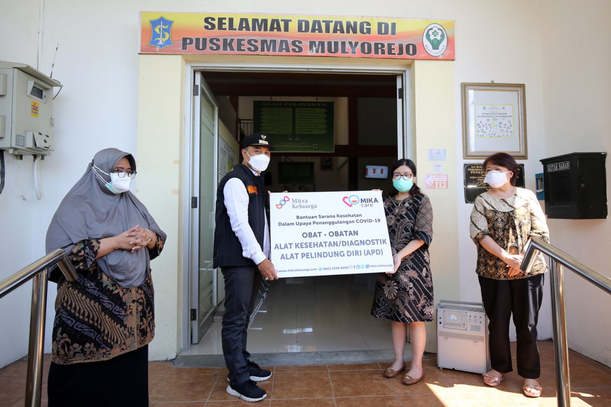 Bantuan ribuan alkes didistribusikan ke 32 Puskesmas Kota Surabaya