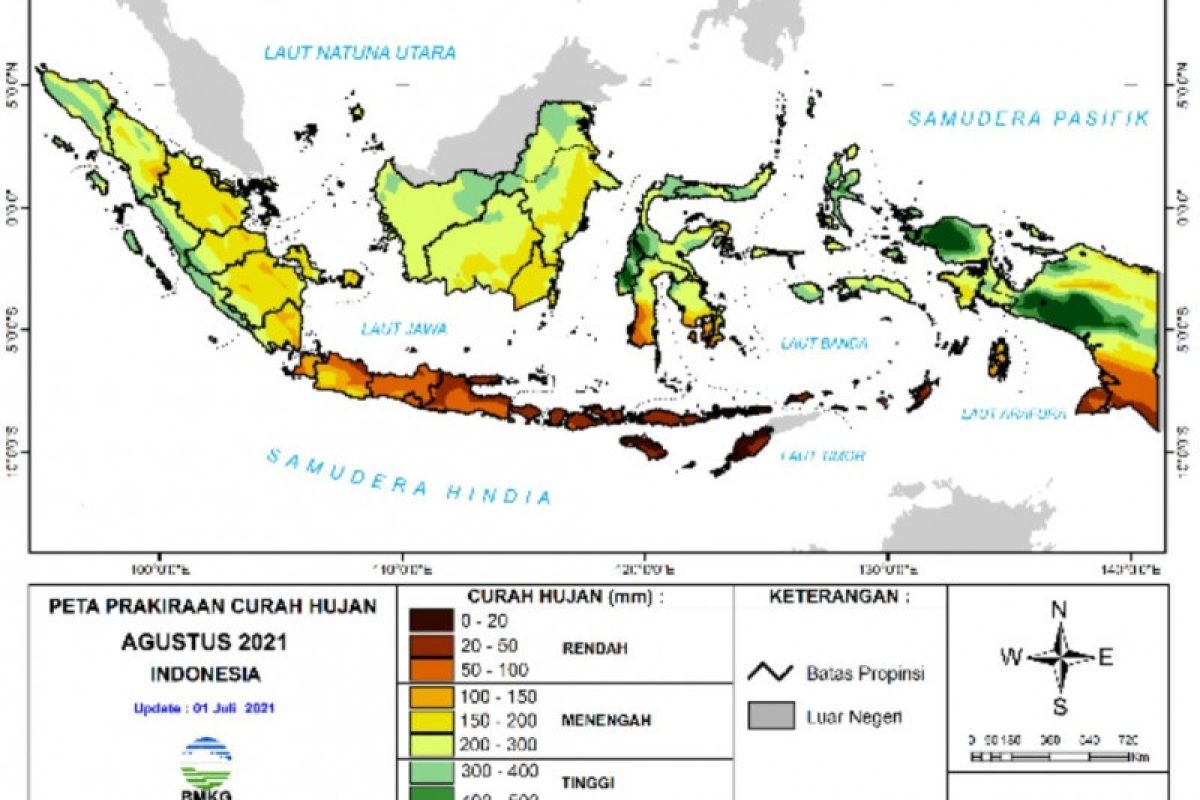 BMKG peringatkan potensi angin kencang di Sulteng