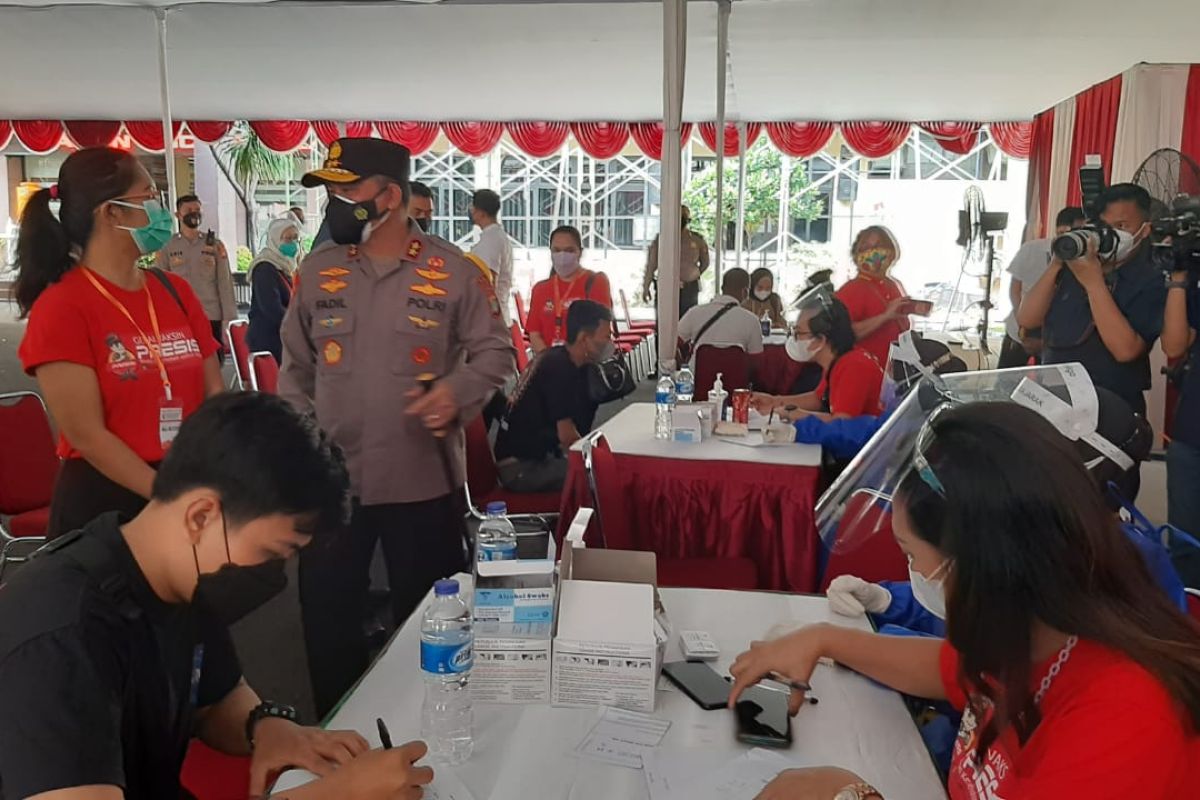 Seluruh warga DKI diharapkan sudah divaksin pada Agustus 2021