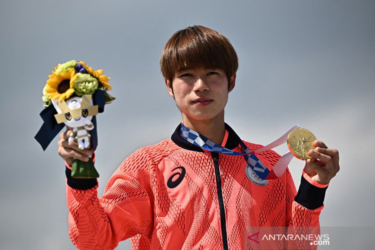 Yuto Horigome sabet emas Tokyo 2020 dari cabang debutan skateboard