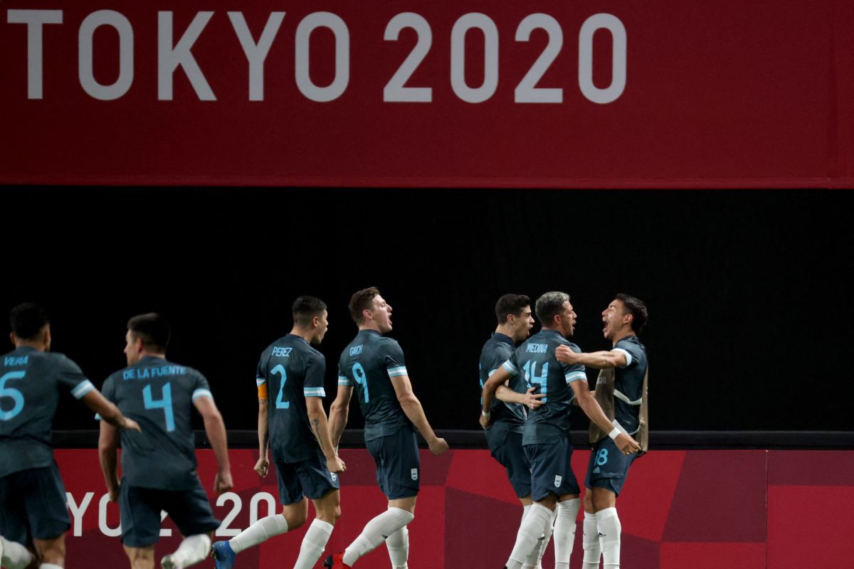 Argentina tekuk Mesir 1-0 pada laga lanjutan Grup C Olimpiade Tokyo