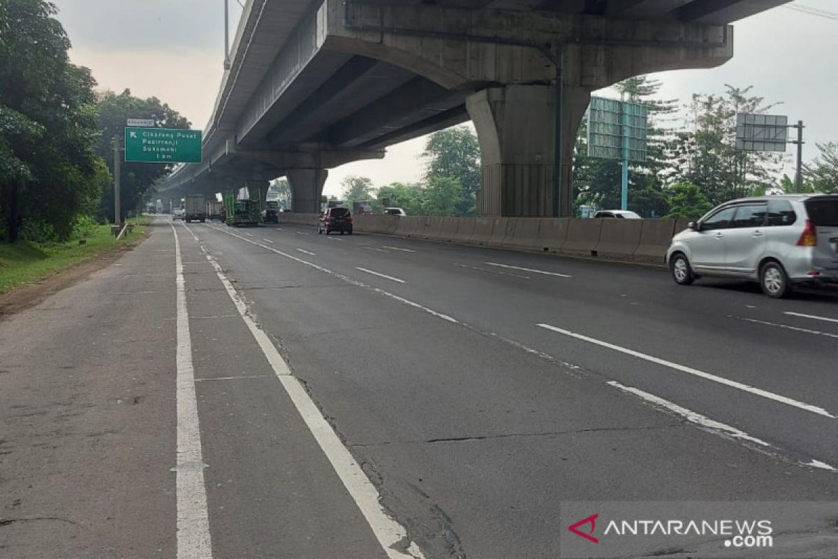 Ada pekerjaan perbaikan jalan Tol Japek, Jasa Marga siapkan mitigasi lalu lintas