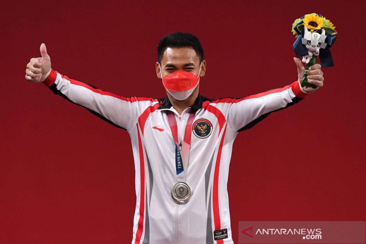 Eko Yuli Irawan sumbang perak untuk Indonesia di Olimpiade Tokyo