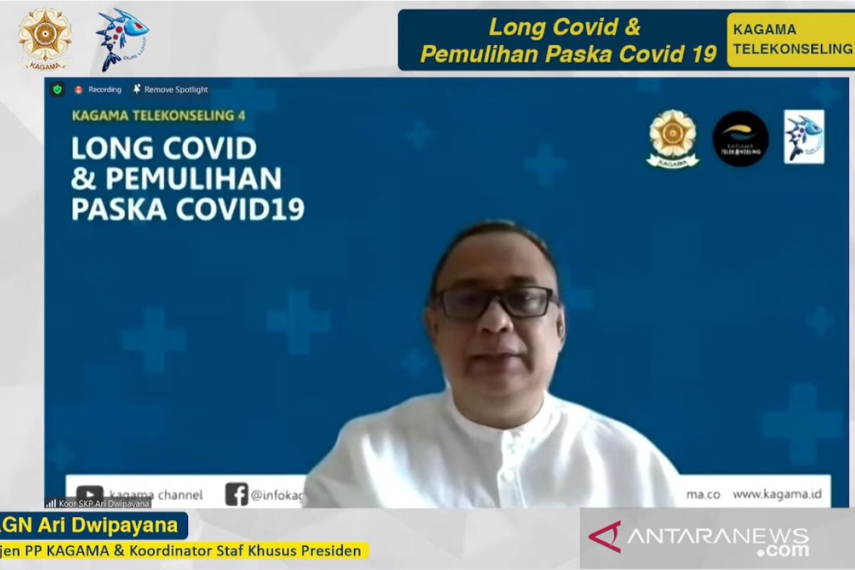 KAGAMA luncurkan program telekonseling COVID-19 gratis saat isoman