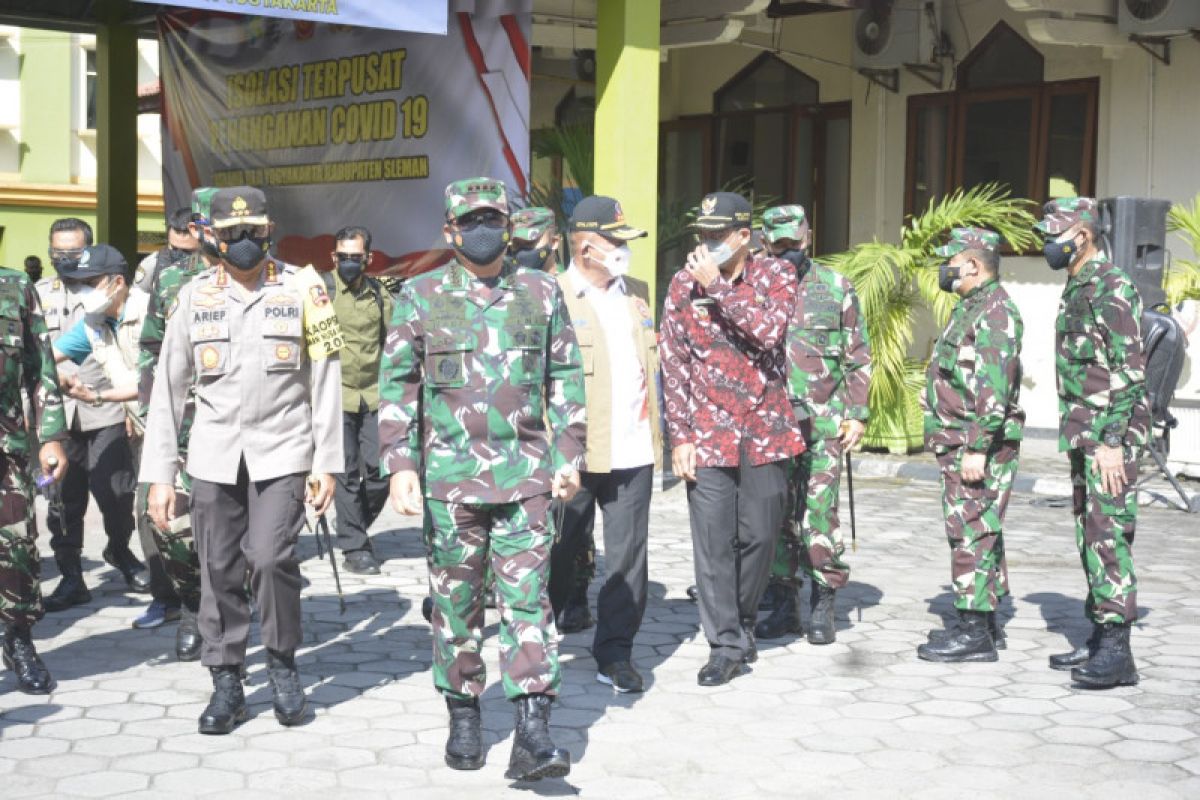 Panglima TNI: Pelayanan di selter Asrama Haji Sleman sudah penuhi standar