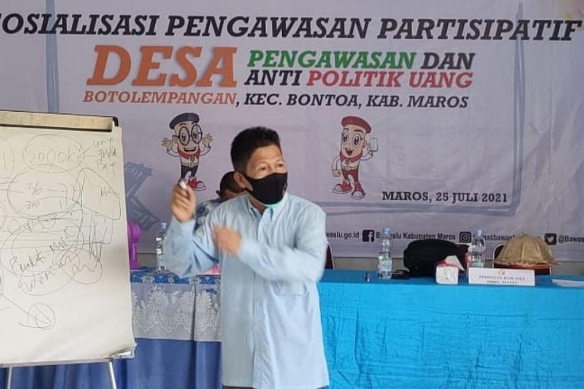 Bawaslu Sulsel  bentuk Forum Awas Desa politik uang