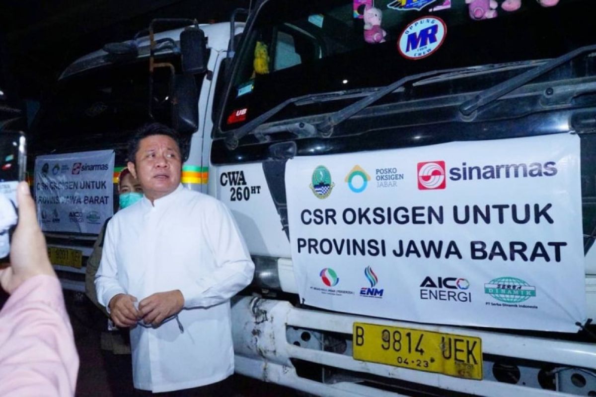 APP Sinar Mas distribusikan 85,8 ton oksigen ke Jawa Barat