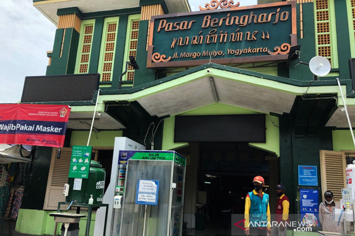 Lima pasar tradisional di Yogyakarta kembali  buka