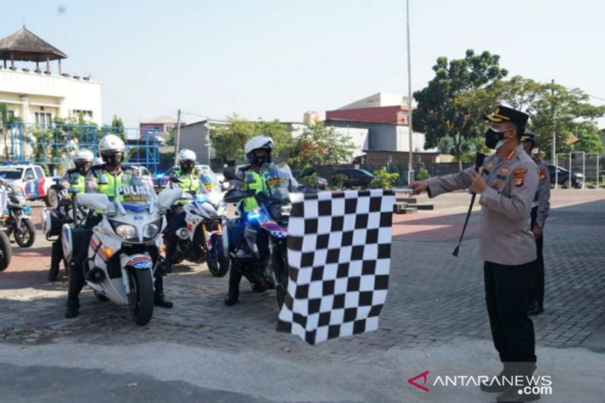 Polres Bekasi kerahkan tim patroli vaksin