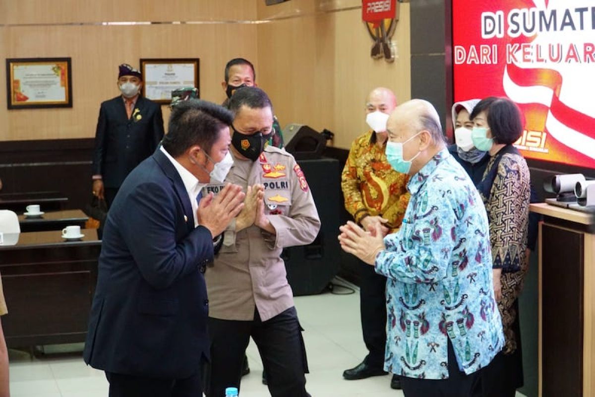 Pengusaha asal Aceh Akidi Tio sumbang Sumsel Rp2 triliun atasi COVID-19, HD apresiasi keluarga almarhum