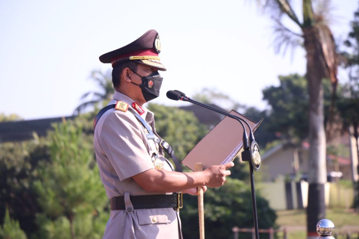 Sebanyak 162 siswa Papua menjalani Diktuba di SPN Kemiling Polda Lampung