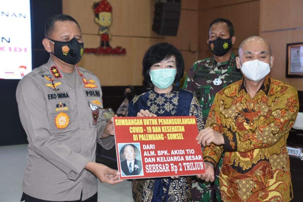 Ini sosok pengusaha asal Aceh hibahkan Rp2 Triliun ke Polda Sumsel untuk penanganan COVID