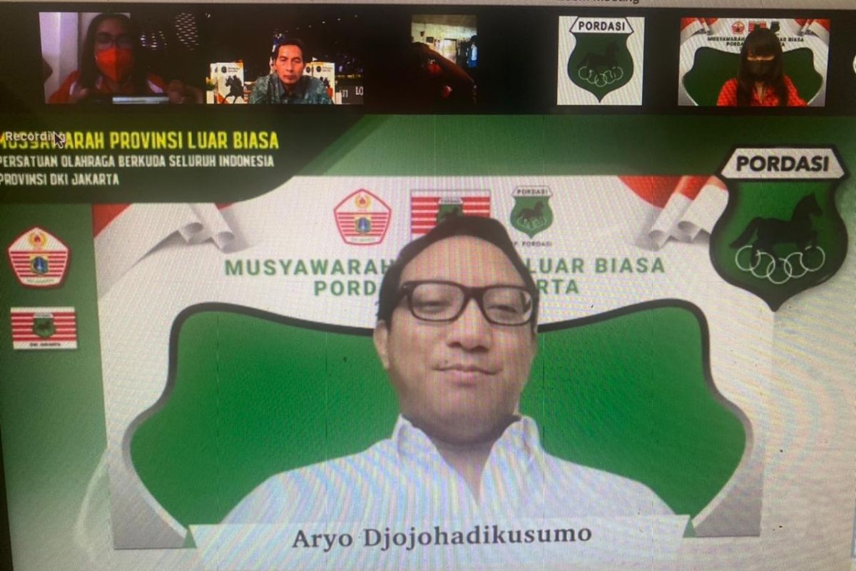Aryo Djojohadikusumo resmi jadi Ketua Pordasi DKI Jakarta