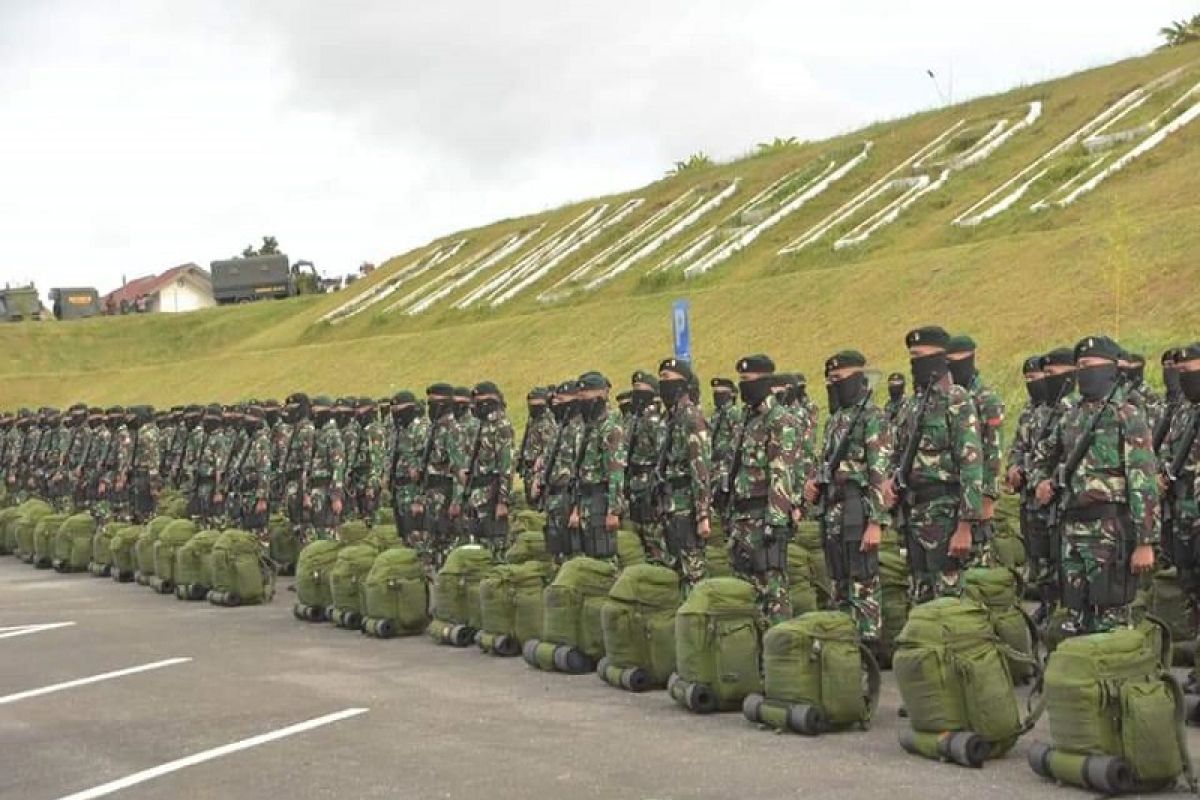 200 prajurit Bataliyon 114 Satria Musara Bener Meriah menuju Papua