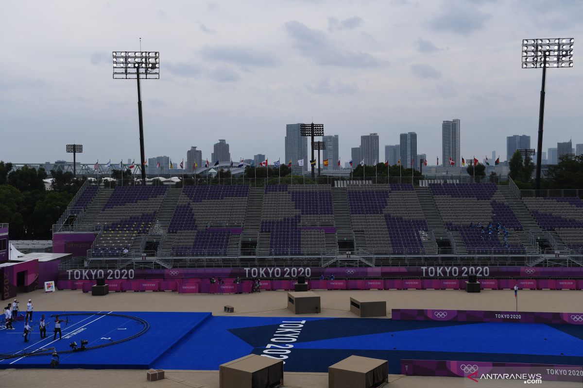 Waduh, Olimpiade Tokyo terganggu badai tropis