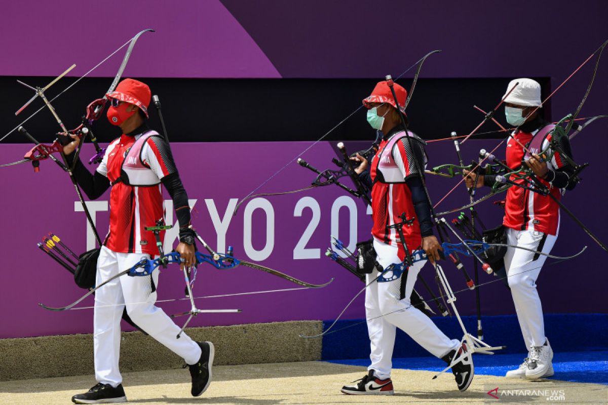 Olimpiade Tokyo - Arif Dwi Pangestu tersisih di babak eliminasi panahan