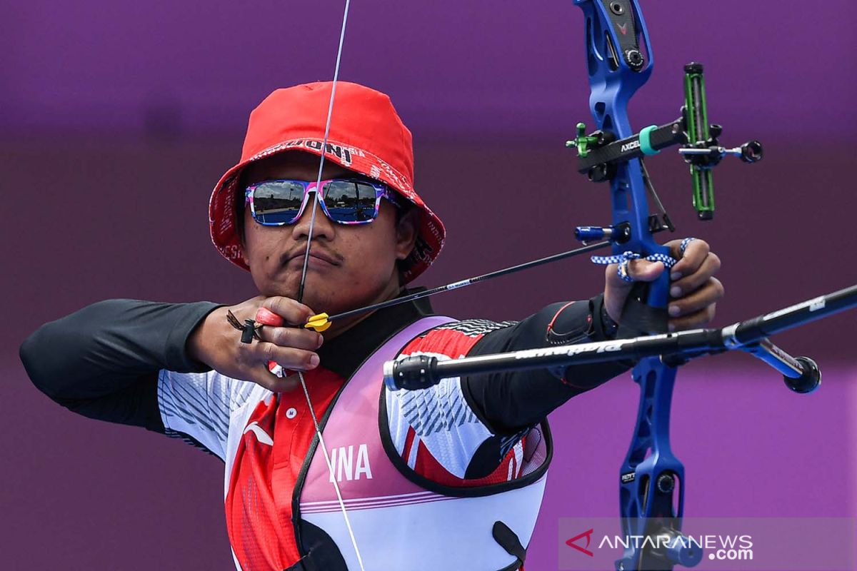 Riau Ega tersingkir, wakil panahan Indonesia di Olimpiade Tokyo habis