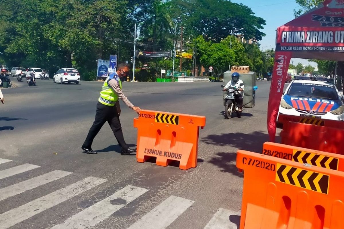 Sejumlah titik penyekatan di Kudus dibuka