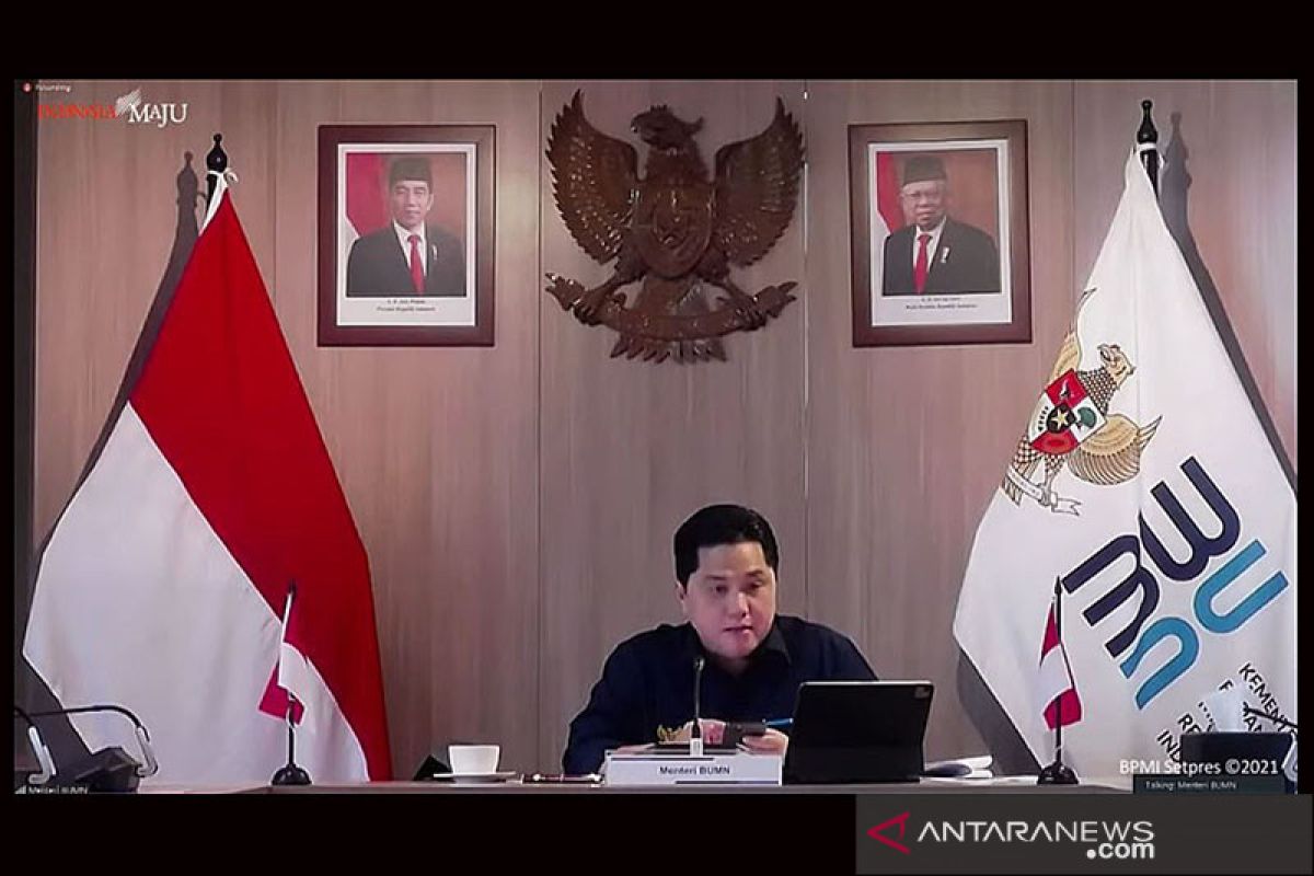 Erick Thohir: Bank BUMN jadi kontributor terbesar penyaluran KUR