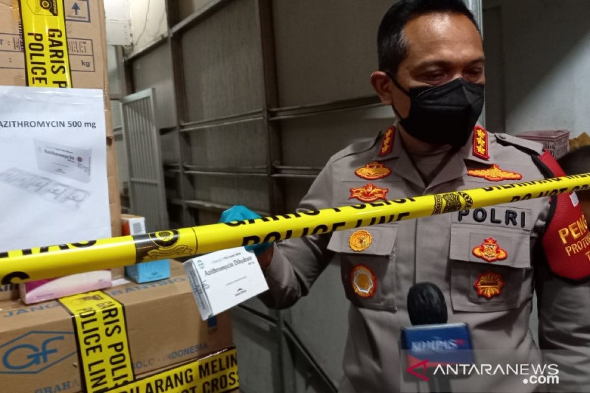 Polrestro Jakarta Barat telah kantongi identitas tersangka penimbunan obat