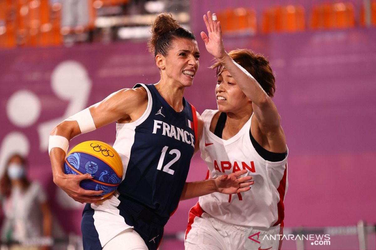 Prancis ciptakan laga akbar lawan Amerika di semifinal 3x3 putri