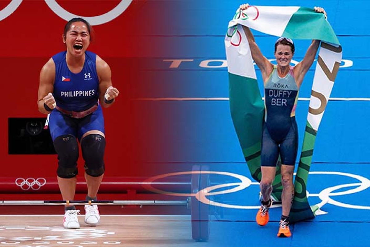 Dua srikandi membuat Filipina dan Bermuda penuhi dahaga emas Olimpiade