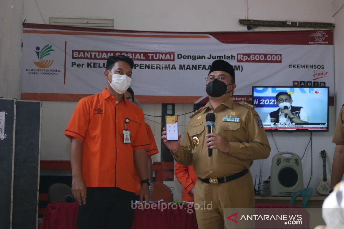 Gubernur Pastikan Bantuan Sosial Tunai Tepat Sasaran