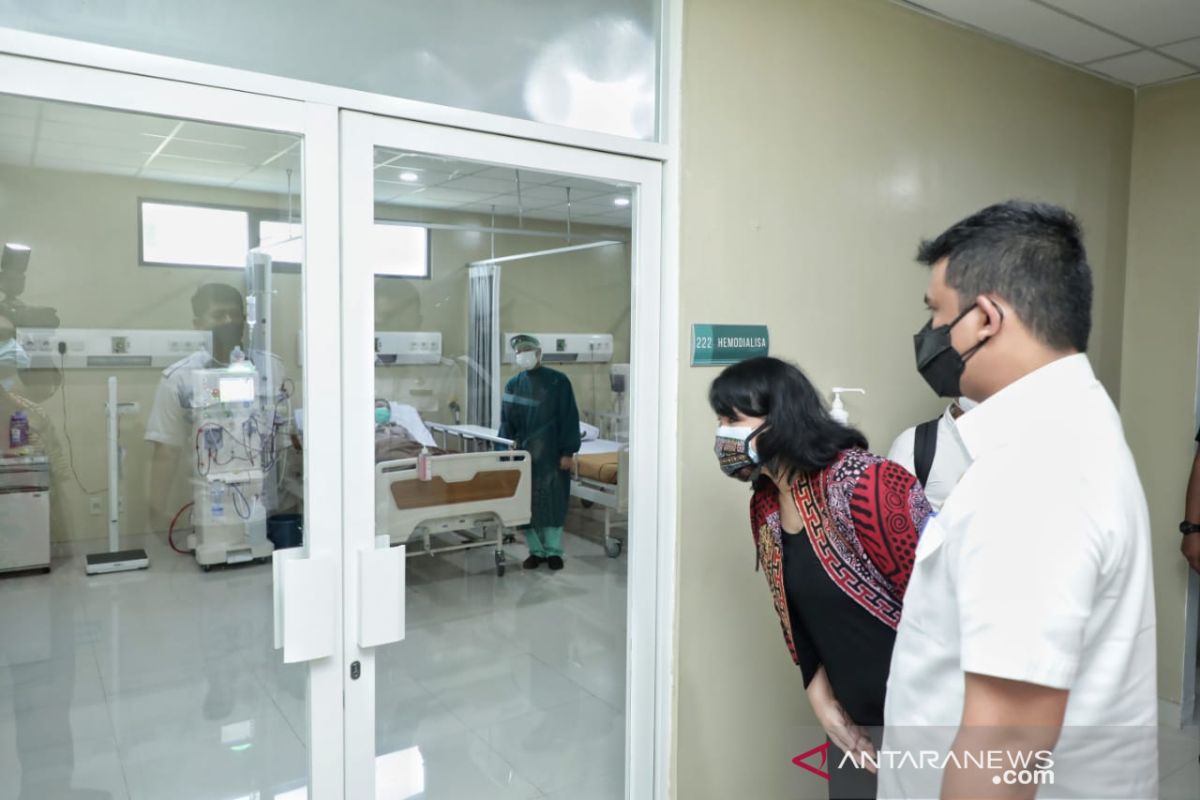 Wali Kota Medan sebut keterisian tempat tidur rumah sakit  dekati 70 persen