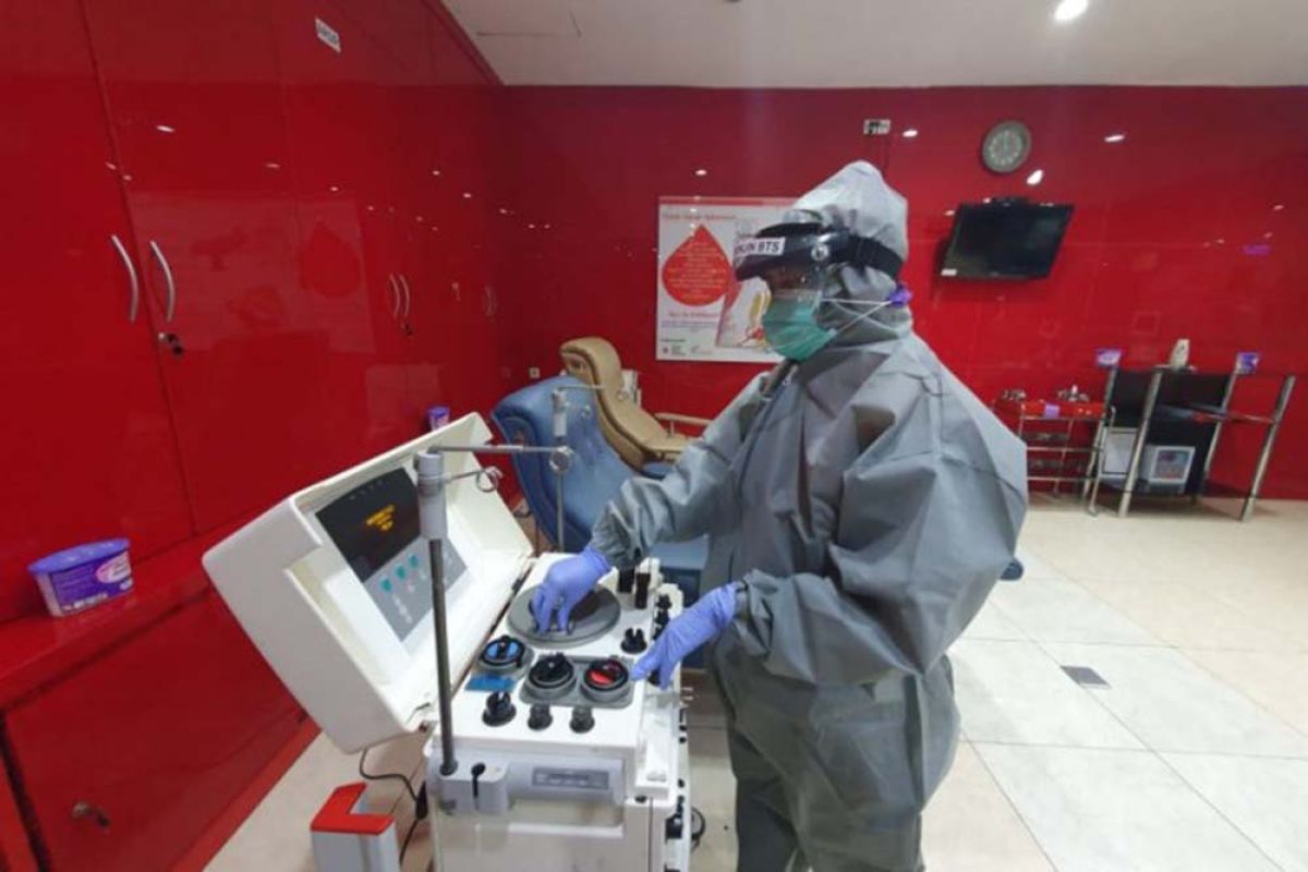 Pemkot Surabaya diminta ikut bantu PMI tambah alat pengumpul plasma darah