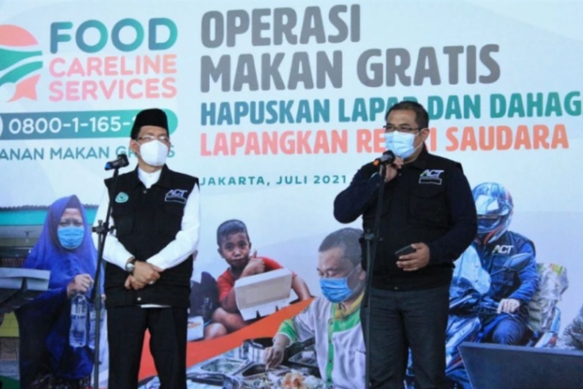 ACT luncurkan layanan antar makanan siap santap ke rumah warga