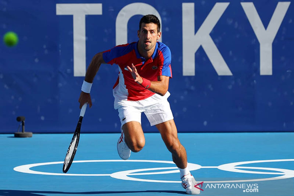 Djokovic semakin dekat menuju Golden Slam usai menang di babak ketiga