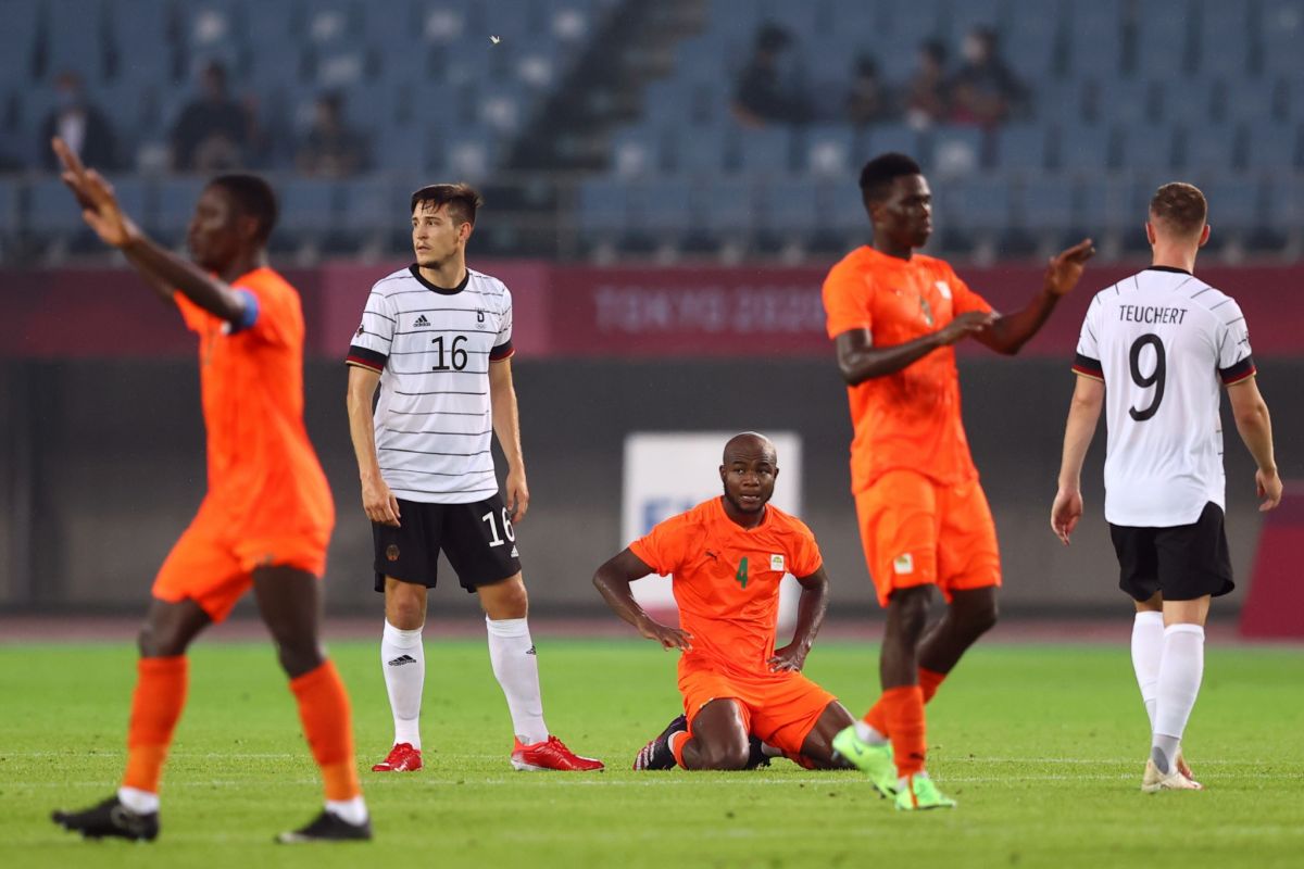 Jerman gagal lolos ke perempatfinal Olimpiade usai diimbangi Pantai Gading 1-1