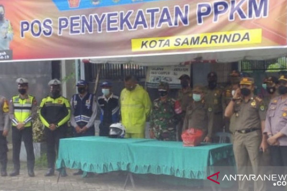 Satpol PP Kaltim giatkan patroli pantau PPKM