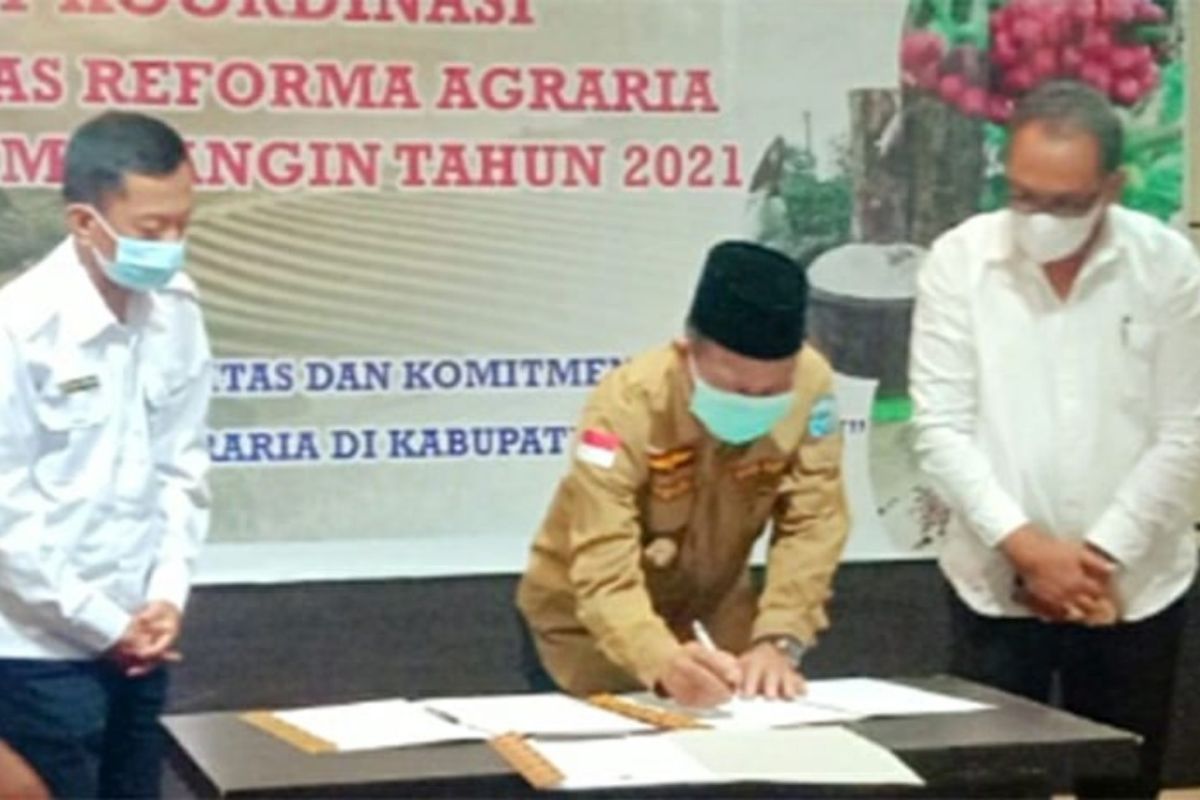 Plt Bupati Merangin buka rakor GTR agraria