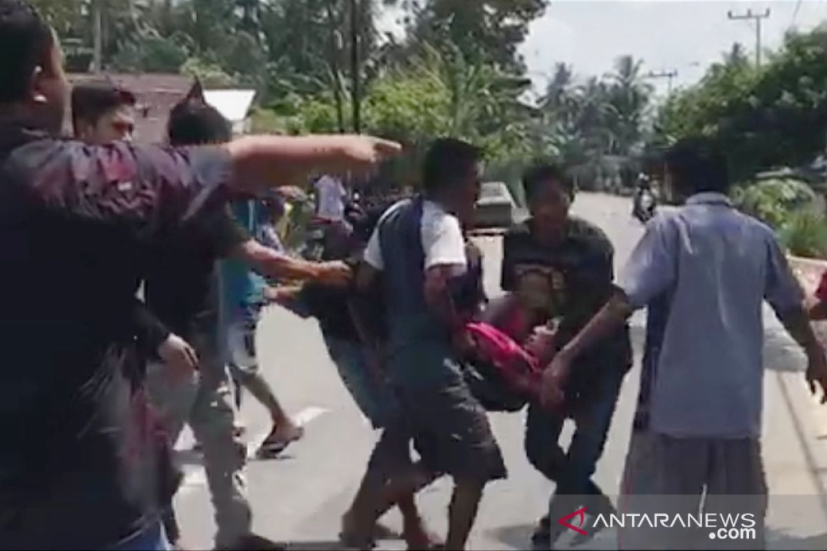 Pembunuhan di Desa Gambah HST, korban tiba-tiba diparang saat bersama istri