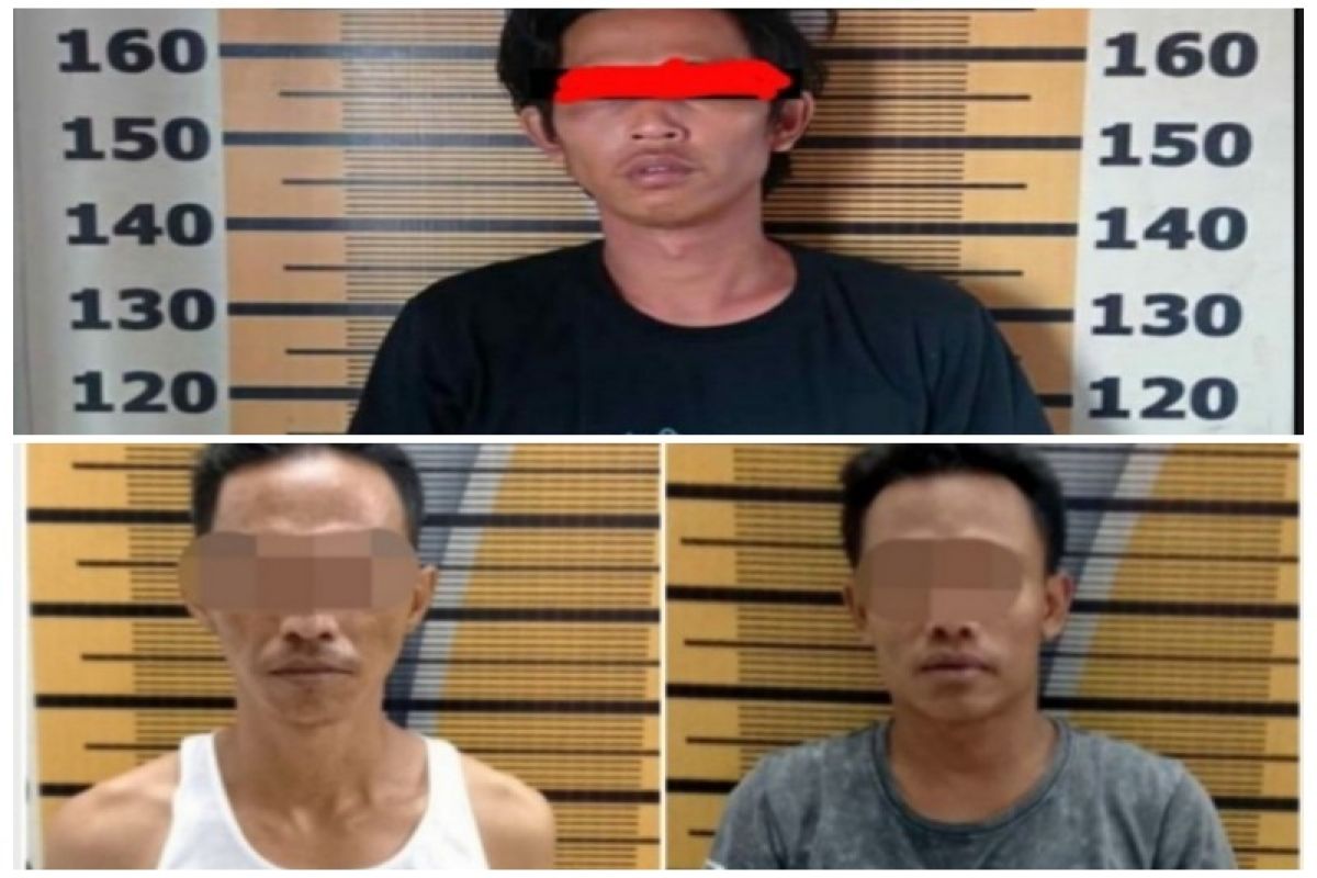 Tiga tersangka pemilik sabu ditangkap Polres Tebing Tinggi