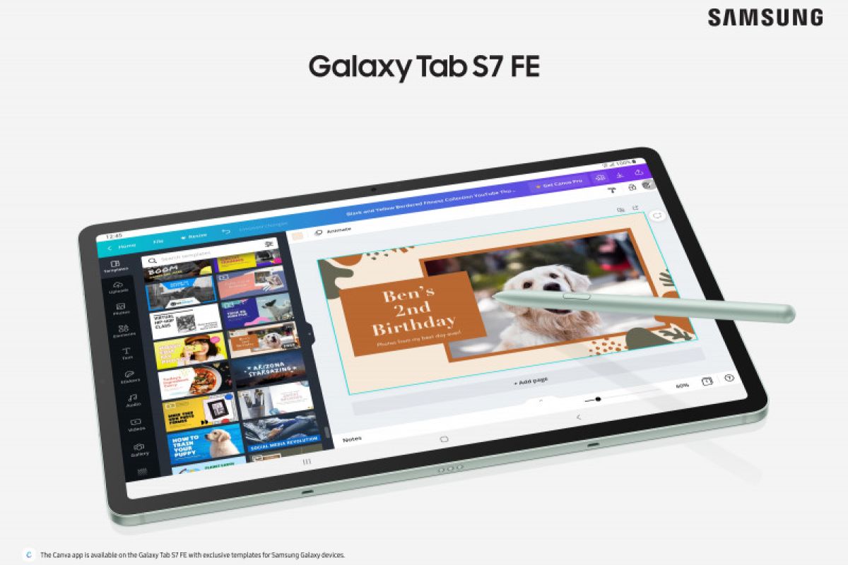 Samsung Galaxy Tab S7 FE 5G hadir untuk asah kreativitas kaum milenial