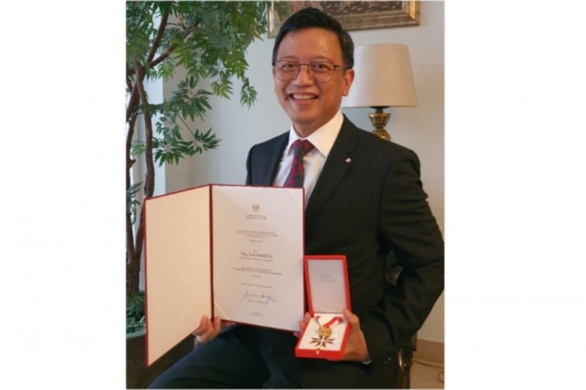 Avip Priatna dapat penghargaan tertinggi dari pemerintah Austria